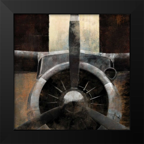 LEADING EDGE I Black Modern Wood Framed Art Print by Yang, Eric