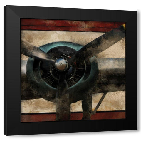 LEADING EDGE VI Black Modern Wood Framed Art Print with Double Matting by Yang, Eric