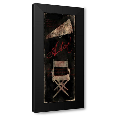 CINEMATOGRAPHERS DREAM I - RED Black Modern Wood Framed Art Print with Double Matting by Yang, Eric