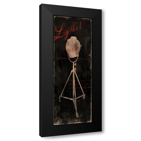 CINEMATOGRAPHERS DREAM III - RED Black Modern Wood Framed Art Print with Double Matting by Yang, Eric