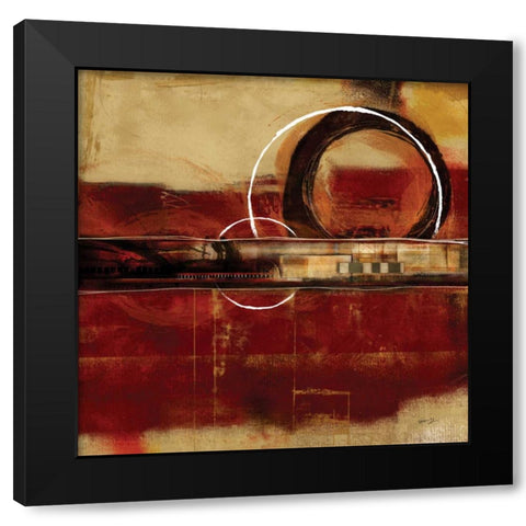 GRAVITATION II Black Modern Wood Framed Art Print by Yang, Eric