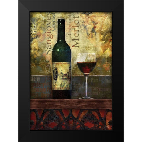 TASTING ROOM I Black Modern Wood Framed Art Print by Yang, Eric