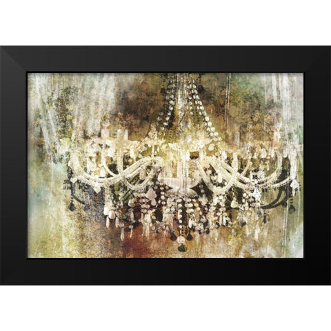 CHANDELIER ART II Black Modern Wood Framed Art Print by Yang, Eric