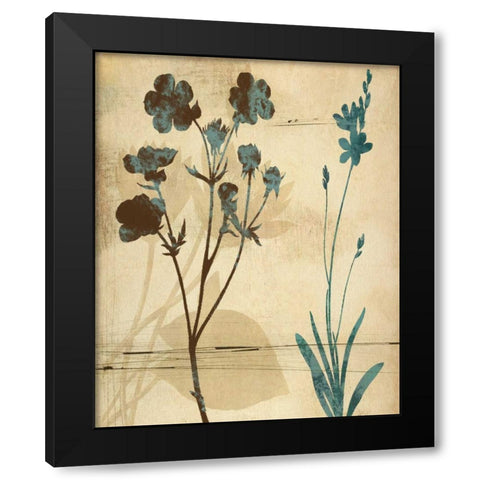 SILOHUETTE WHISPERS I Black Modern Wood Framed Art Print by Ballantyne, Piper