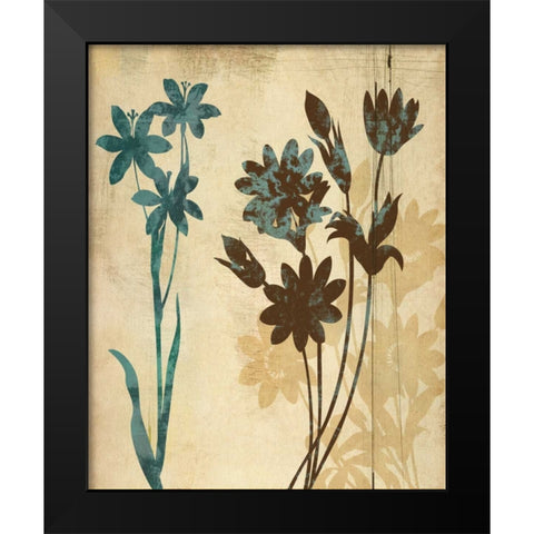 SILOHUETTE WHISPERS II Black Modern Wood Framed Art Print by Ballantyne, Piper