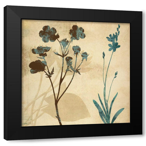 SILHOUETTE WHISPERS I Black Modern Wood Framed Art Print with Double Matting by Ballantyne, Piper