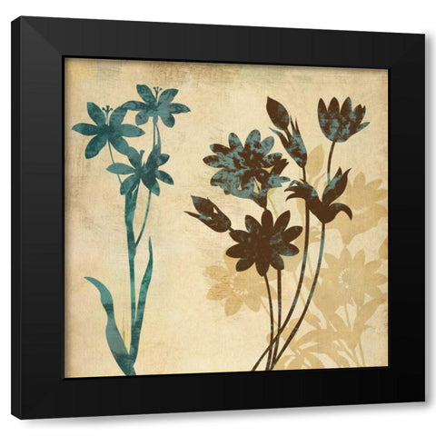 SILHOUETTE WHISPERS II Black Modern Wood Framed Art Print by Ballantyne, Piper