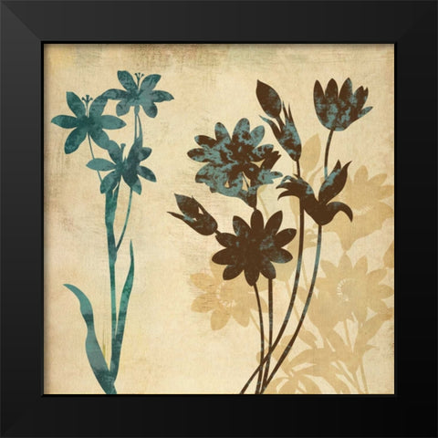 SILHOUETTE WHISPERS II Black Modern Wood Framed Art Print by Ballantyne, Piper