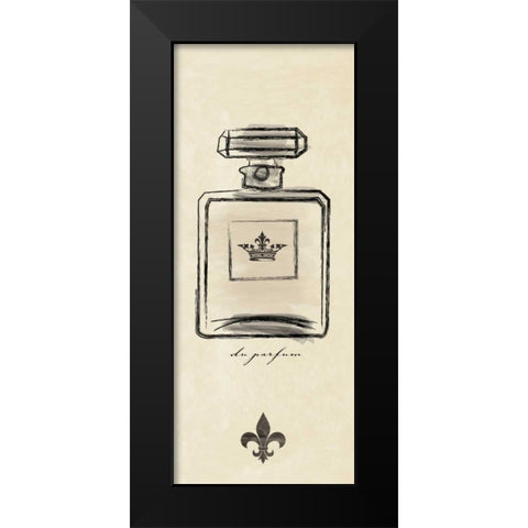 CREAM DU PARFUM II Black Modern Wood Framed Art Print by Ballantyne, Piper