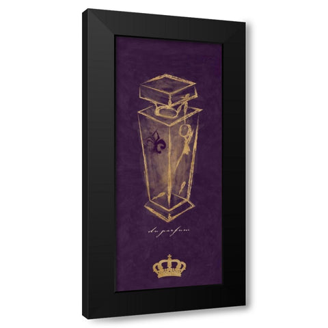 PURPLE DU PARFUM I Black Modern Wood Framed Art Print by Ballantyne, Piper