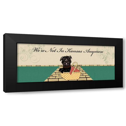 TOTOS BASKET Black Modern Wood Framed Art Print with Double Matting by Ballantyne, Piper