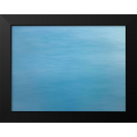 Water Surface Black Modern Wood Framed Art Print by Frank, Assaf