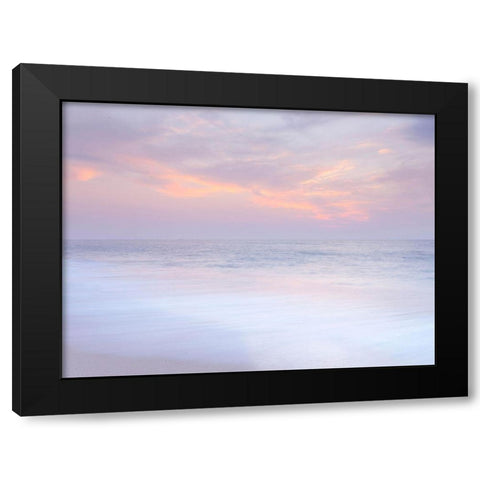 Beautiful beach in Israel Black Modern Wood Framed Art Print by Frank, Assaf