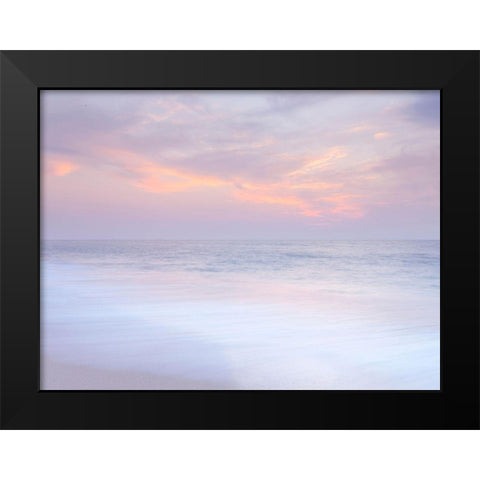 Beautiful beach in Israel Black Modern Wood Framed Art Print by Frank, Assaf
