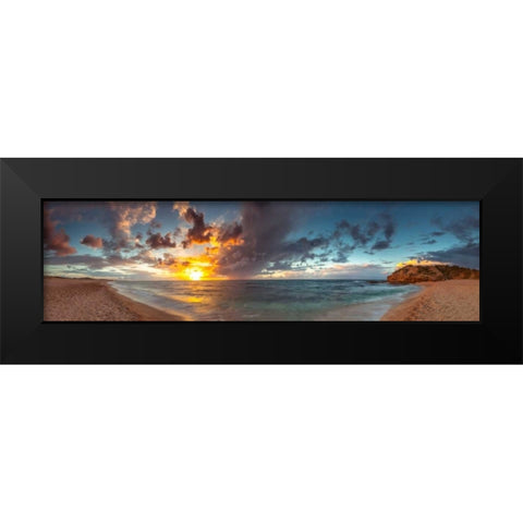 Dead sea, Israel Black Modern Wood Framed Art Print by Frank, Assaf