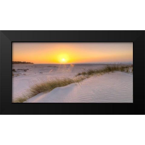 Dead sea, Israel Black Modern Wood Framed Art Print by Frank, Assaf