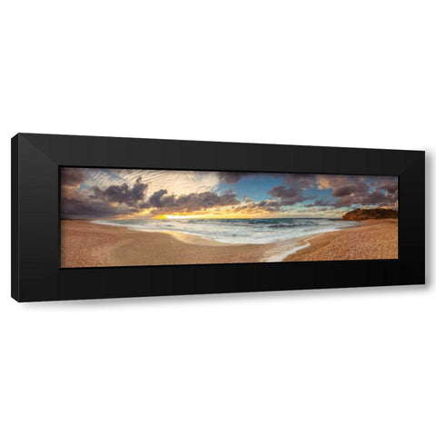 Dead sea, Israel Black Modern Wood Framed Art Print by Frank, Assaf