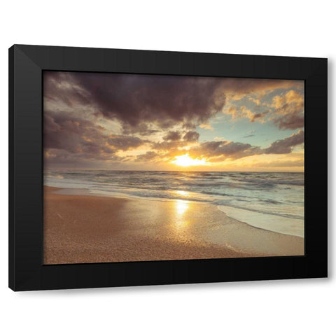 Dead sea, Israel Black Modern Wood Framed Art Print by Frank, Assaf