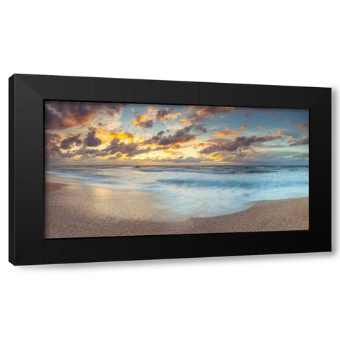 Dead sea, Israel Black Modern Wood Framed Art Print with Double Matting by Frank, Assaf