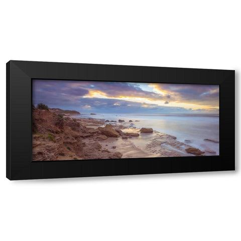 Dead sea, Israel Black Modern Wood Framed Art Print with Double Matting by Frank, Assaf