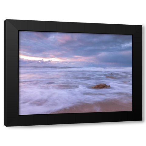 Dead sea, Israel Black Modern Wood Framed Art Print by Frank, Assaf