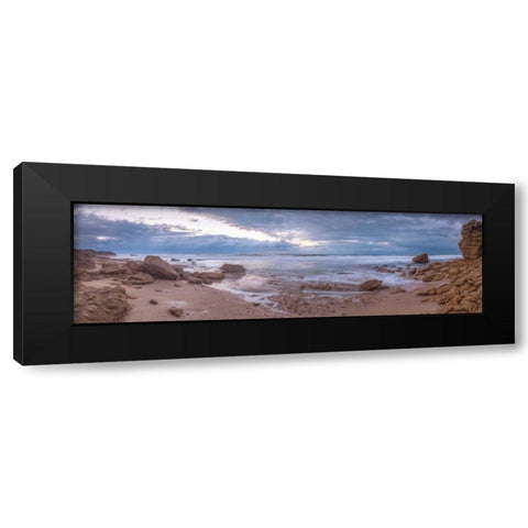 Dead sea, Israel Black Modern Wood Framed Art Print with Double Matting by Frank, Assaf