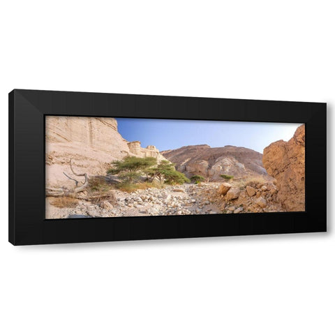 Negev Desert-Israel Black Modern Wood Framed Art Print by Frank, Assaf