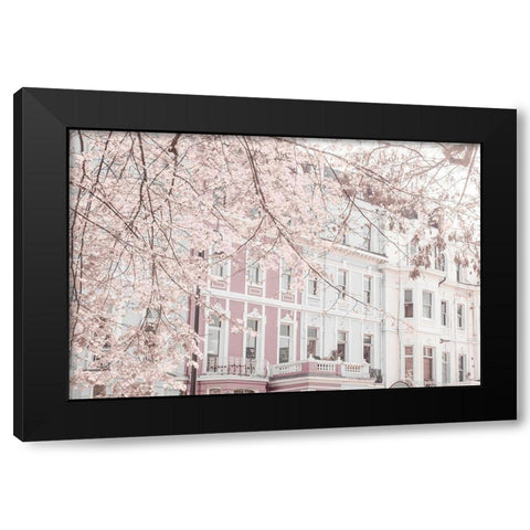 Building on Portobello road Black Modern Wood Framed Art Print with Double Matting by Frank, Assaf