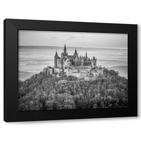 Hohenzollern Castle-Germany Black Modern Wood Framed Art Print with Double Matting by Frank, Assaf