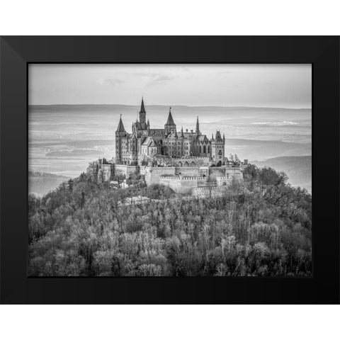 Hohenzollern Castle-Germany Black Modern Wood Framed Art Print by Frank, Assaf