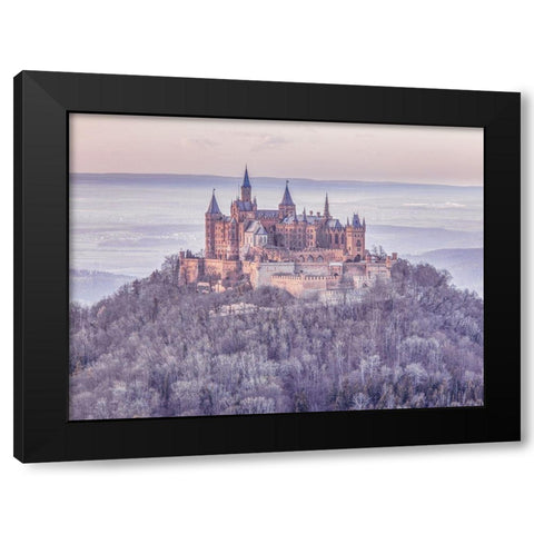 Hohenzollern Castle-Germany Black Modern Wood Framed Art Print by Frank, Assaf