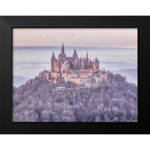 Hohenzollern Castle-Germany Black Modern Wood Framed Art Print by Frank, Assaf