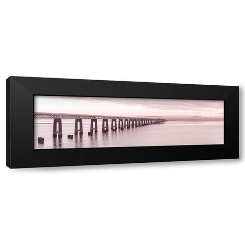 Tay Rail Bridge, Dundee, Scotland,FTBR 1856 Black Modern Wood Framed Art Print with Double Matting by Frank, Assaf