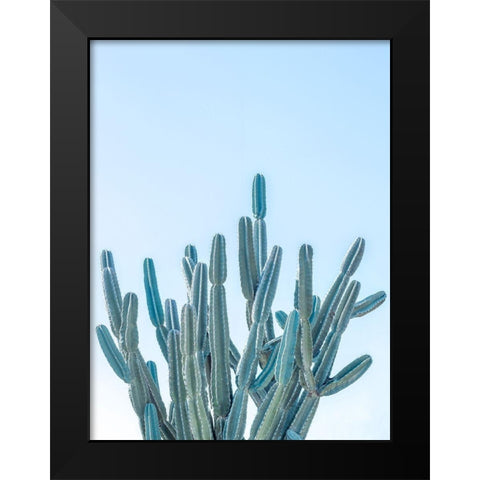 Cactus Black Modern Wood Framed Art Print by Frank, Assaf