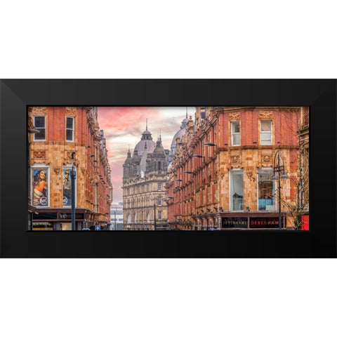 Leeds dome architecture Black Modern Wood Framed Art Print by Frank, Assaf