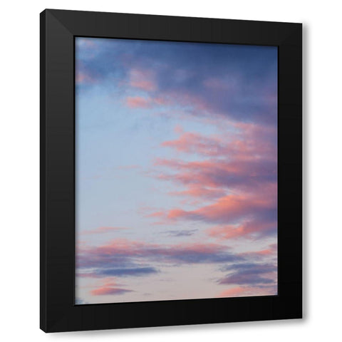 Colourful skies at sunset Black Modern Wood Framed Art Print with Double Matting by Frank, Assaf