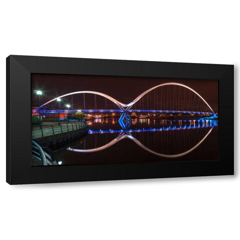 AF20121005 Middlesbrough 115C06 Black Modern Wood Framed Art Print with Double Matting by Frank, Assaf