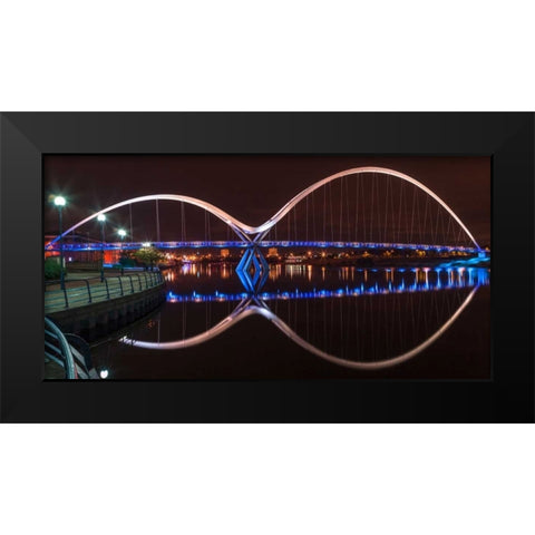 AF20121005 Middlesbrough 115C06 Black Modern Wood Framed Art Print by Frank, Assaf