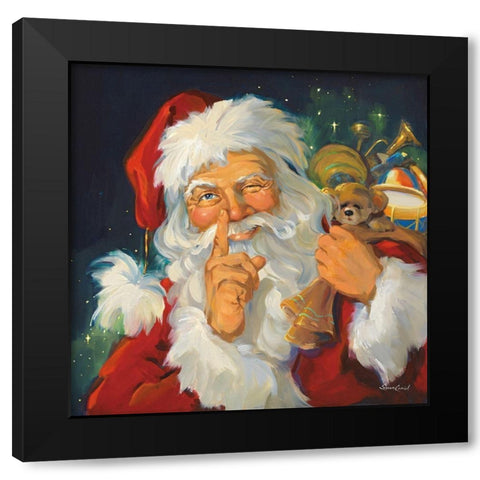 Up The Chimney Black Modern Wood Framed Art Print with Double Matting by Comish, Susan