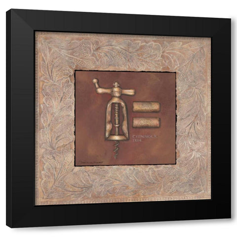 Chinnock 1884 Black Modern Wood Framed Art Print with Double Matting by Marrott, Stephanie
