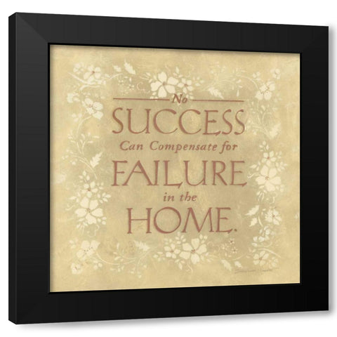 No Success Black Modern Wood Framed Art Print with Double Matting by Marrott, Stephanie