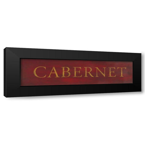Cabernet Black Modern Wood Framed Art Print with Double Matting by Marrott, Stephanie