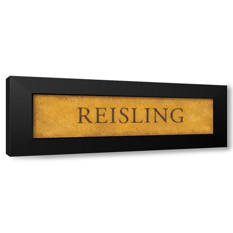 Reisling Black Modern Wood Framed Art Print with Double Matting by Marrott, Stephanie