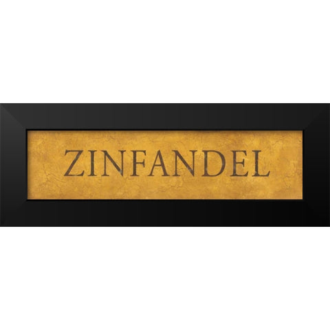 Zinfandel Black Modern Wood Framed Art Print by Marrott, Stephanie