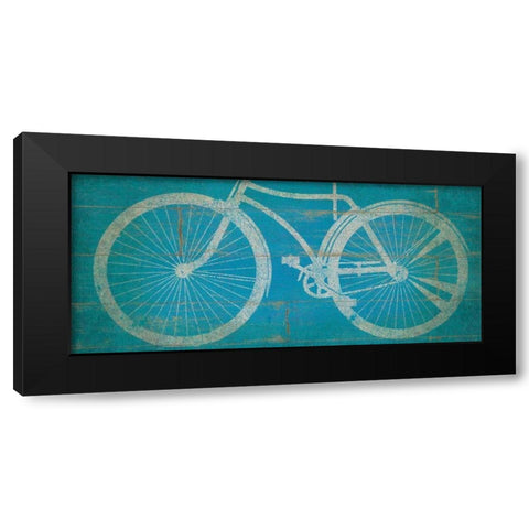 Bike Black Modern Wood Framed Art Print with Double Matting by Marrott, Stephanie