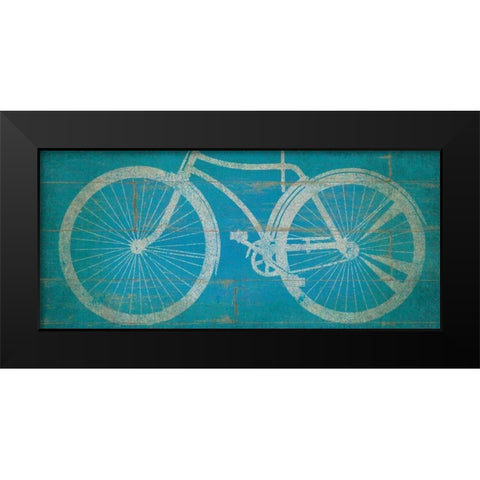 Bike Black Modern Wood Framed Art Print by Marrott, Stephanie