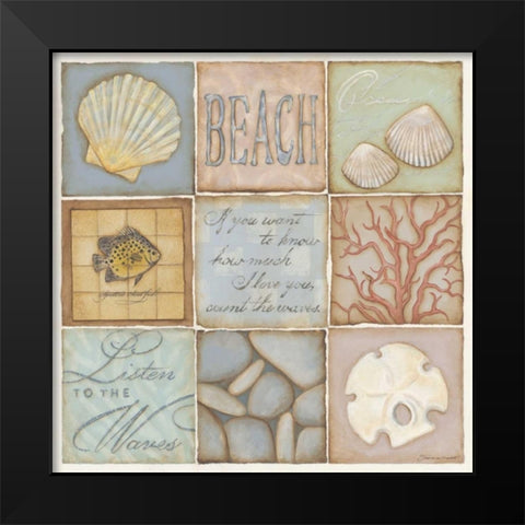 If You Want To Know Black Modern Wood Framed Art Print by Marrott, Stephanie