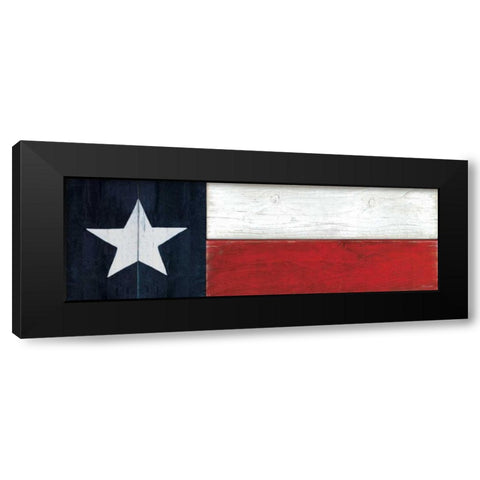 Texas Black Modern Wood Framed Art Print by Marrott, Stephanie