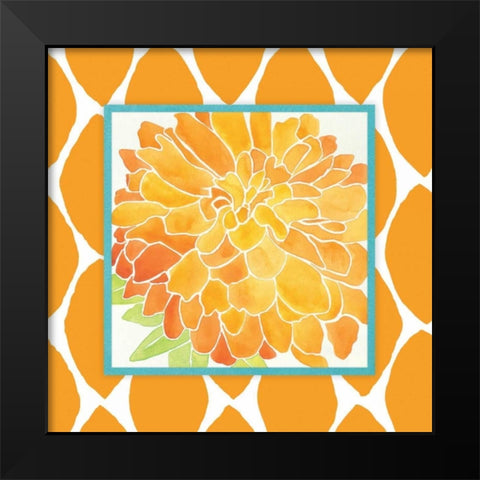 Modern Flower IV Black Modern Wood Framed Art Print by Marrott, Stephanie