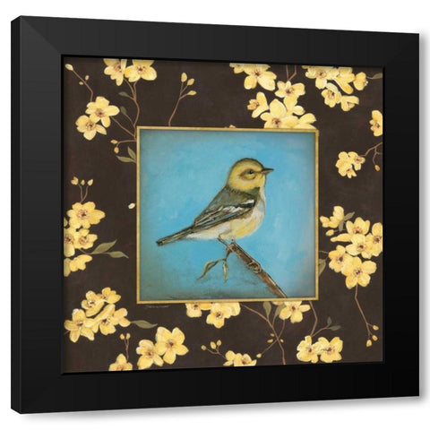 Life In Song Black Modern Wood Framed Art Print with Double Matting by Marrott, Stephanie